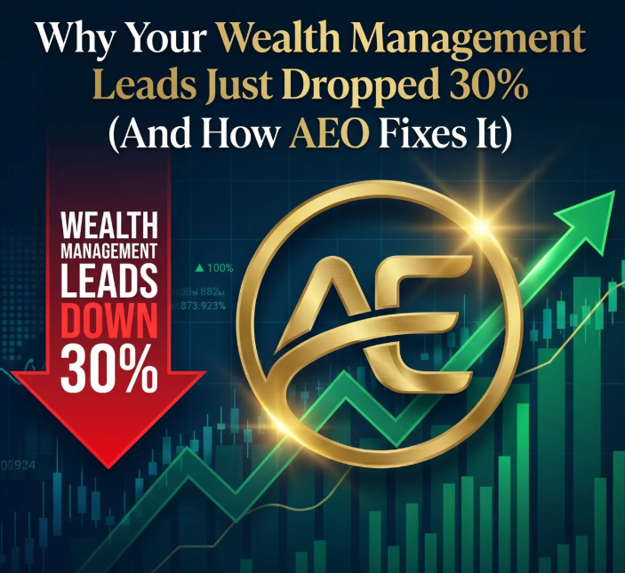 Why Your Wealth Management Leads Just Dropped 30% (And How AEO Fixes It)